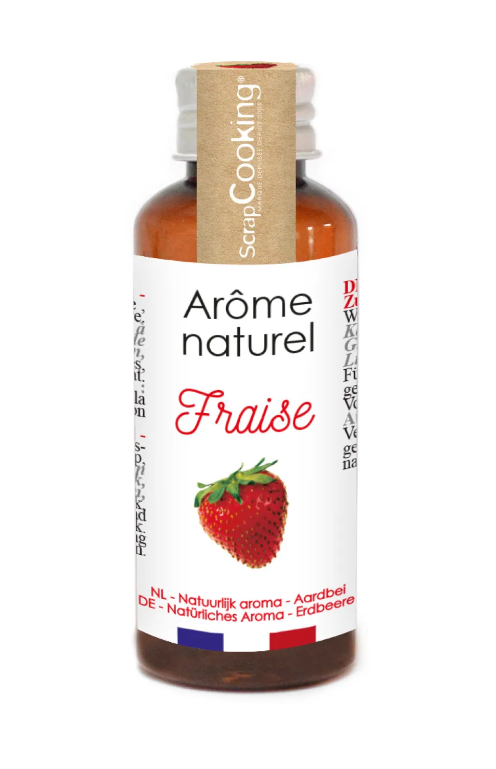 Arôme naturel liquide Fraise 40 ml