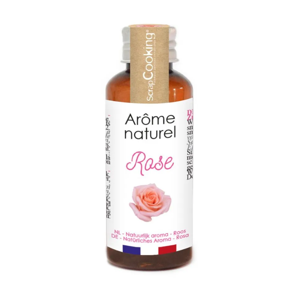 Arôme naturel liquide Rose 40 ml