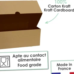 2 boites de transport pour 6 cupcakes