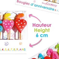 15 bougies 1,2,3 ans