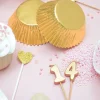 15 bougies chiffres & étoiles dorées