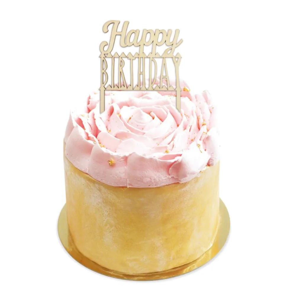 Cake topper bois Happy Birthday
