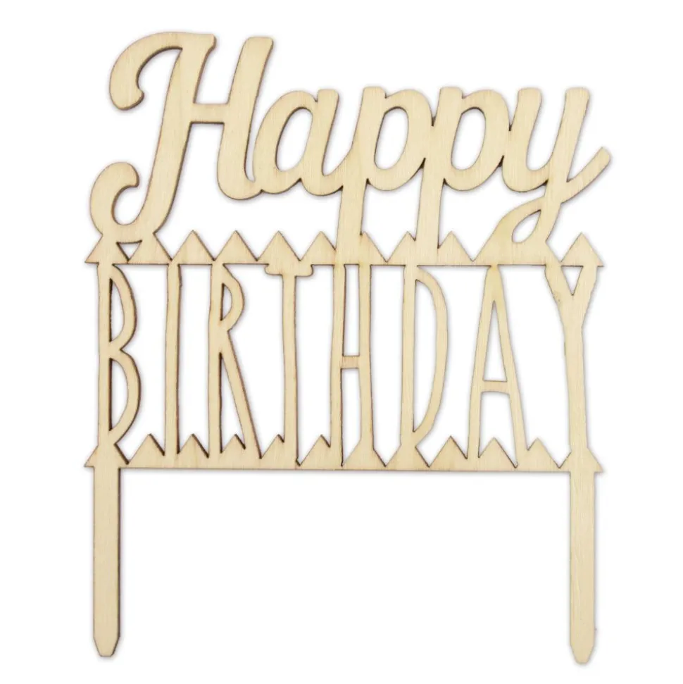 Cake topper bois Happy Birthday