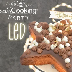Cake topper led Happy Birthday