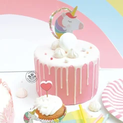 Cake topper led Licorne