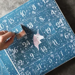 Calendrier de l'avent Licorne pour chocolat à remplir