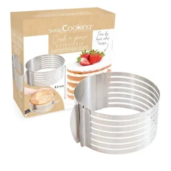 Cercle à génoise extensible inox