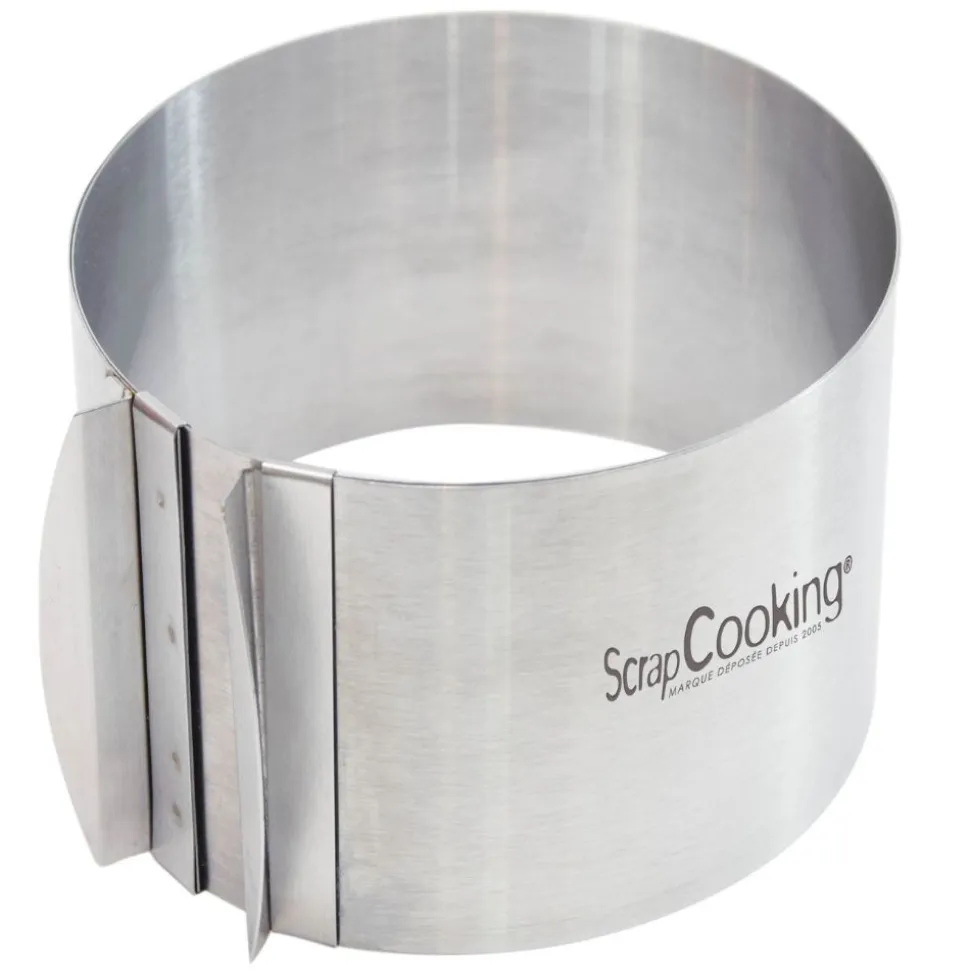 Cercle à pâtisserie extensible haut H.12 cm
