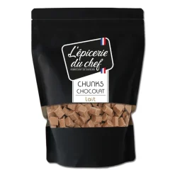 Chunks de chocolat au lait 200g