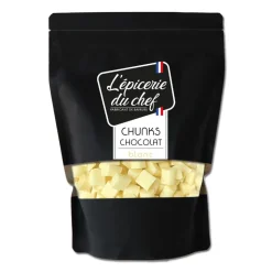 Chunks de chocolat blanc 200g