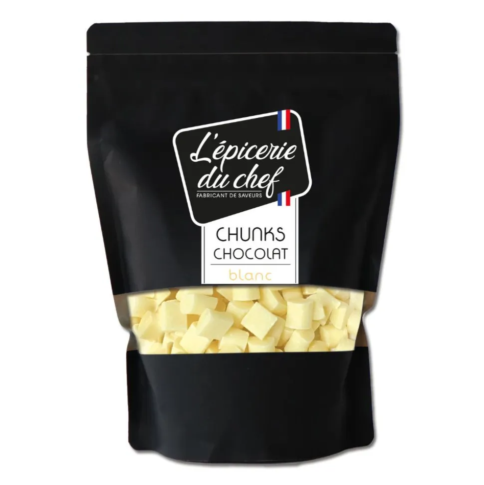 Chunks de chocolat blanc 1Kg