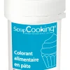 Colorant alimentaire en pâte bleu caraïbes 20g