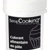 Colorant alimentaire en pâte noir 20g