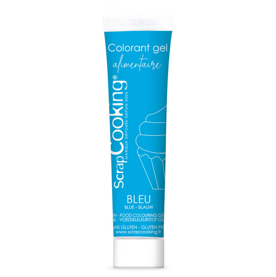 Colorant gel alimentaire bleu 20 gr