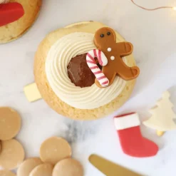 6 Décorations de Noël en pâte d’amande