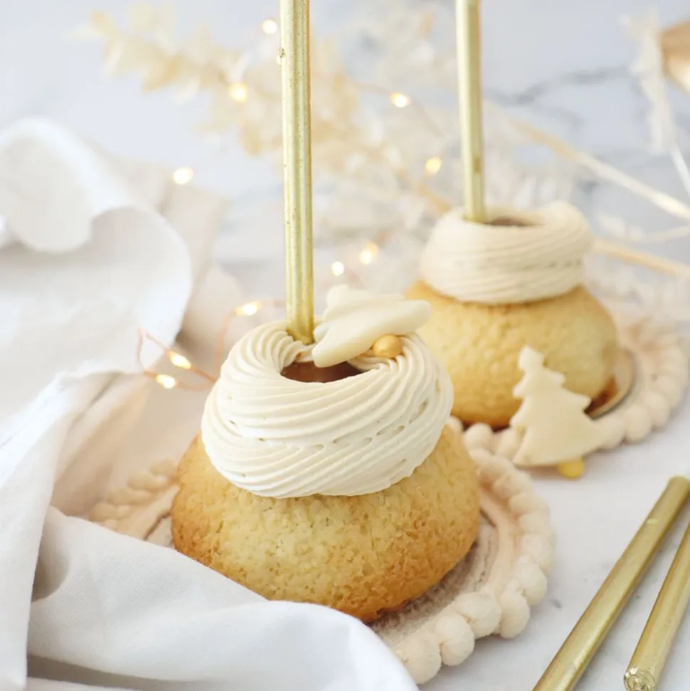 6 Décorations de Noël en pâte d’amande