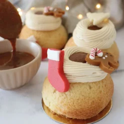 6 Décorations de Noël en pâte d’amande