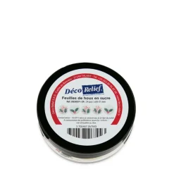Décors en sucre Noël pastilles de houx x24 pièces