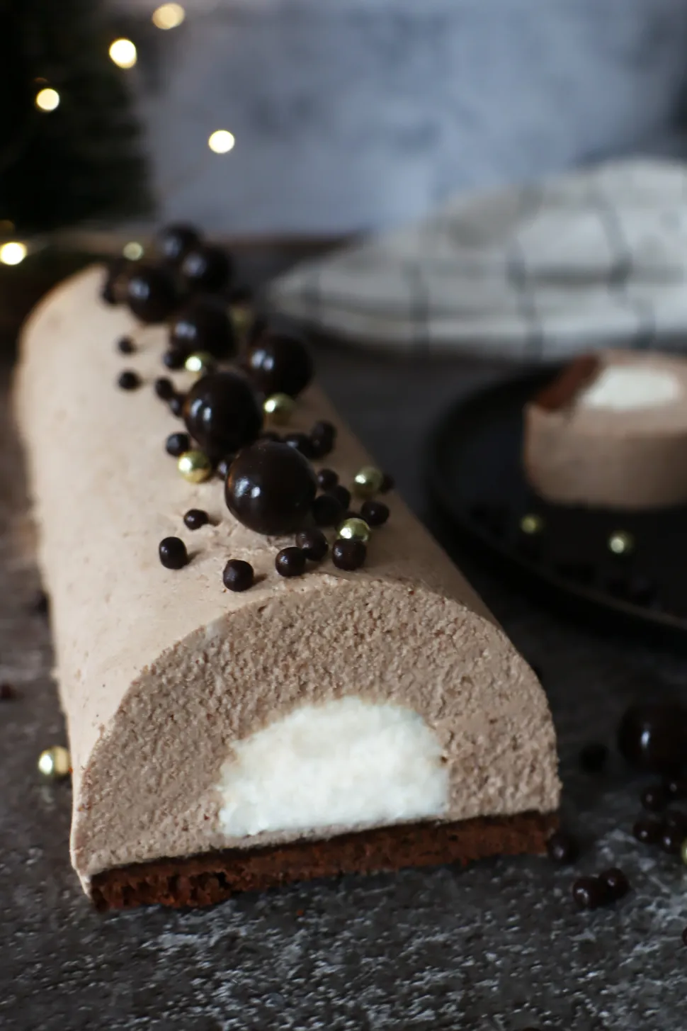 Décors perles chocolat lait et doré 50g