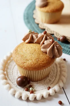 Décors perles chocolat lait et doré 50g