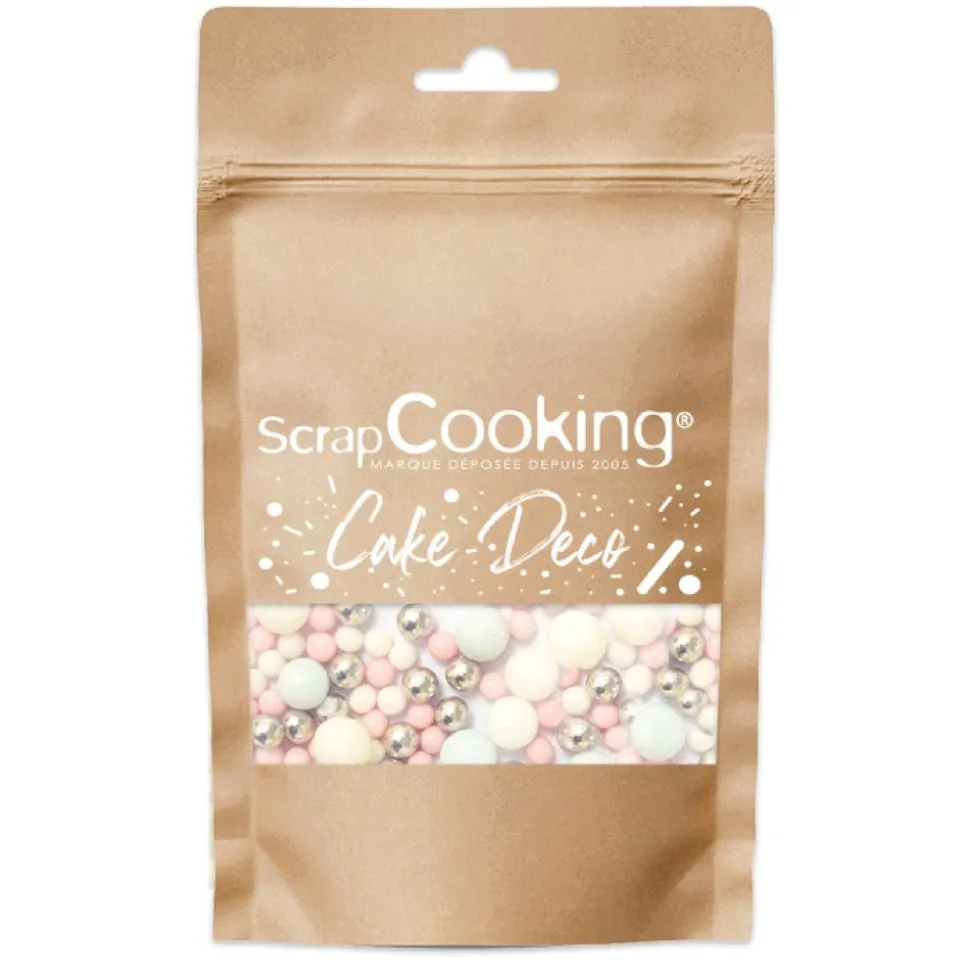 Décors sucrés bubbles pastel 70g