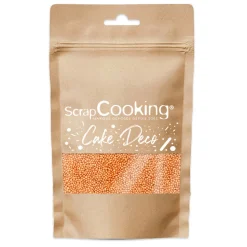 Décors sucrés mini-billes dorées 80g