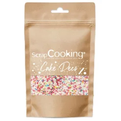 Décors sucrés mini-billes multicolores 80g