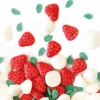 Décors sucrés tarte aux fraises meringuée 30g