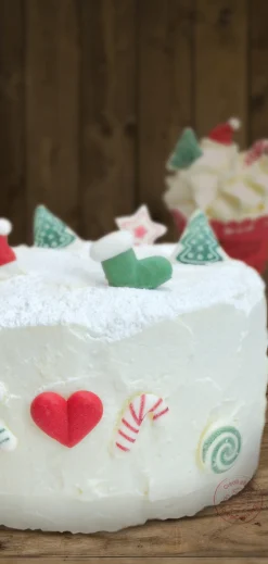 Décosucres bûches & gâteaux de Noël