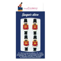 Décosucres Casse-Noisette pour gâteaux & bûches de Noël