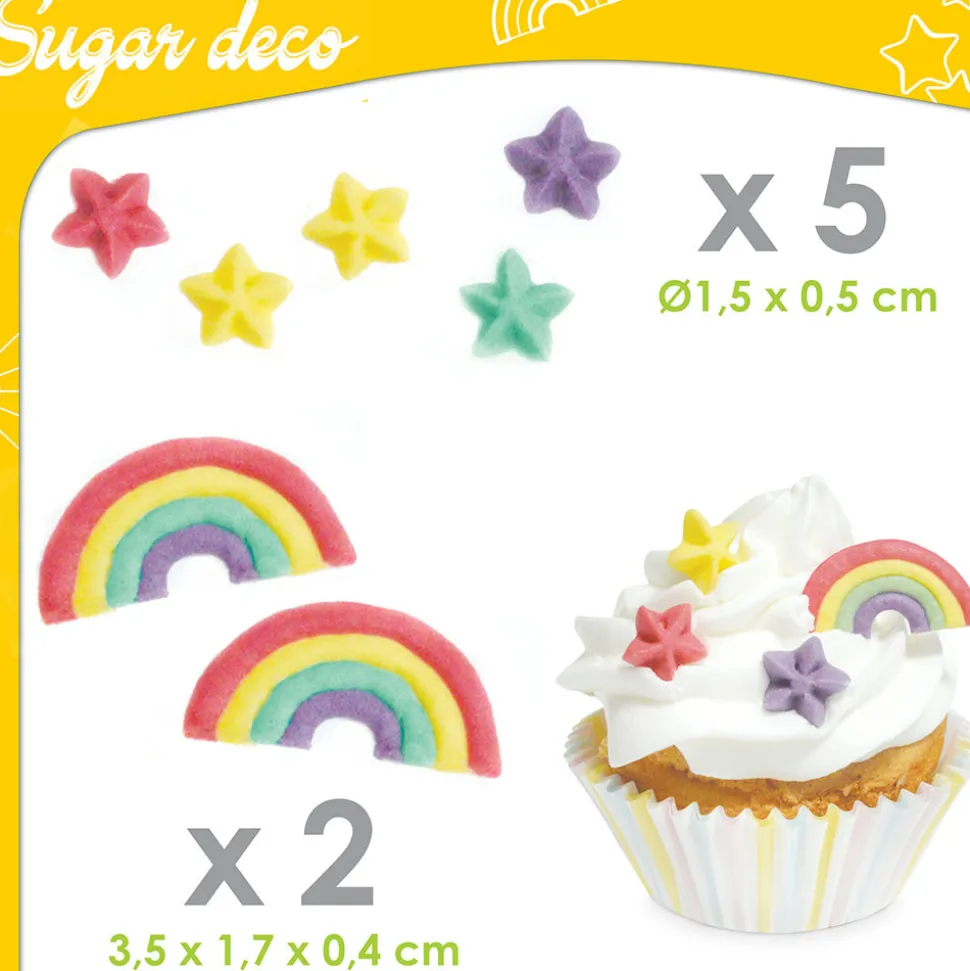 Décosucres rainbow