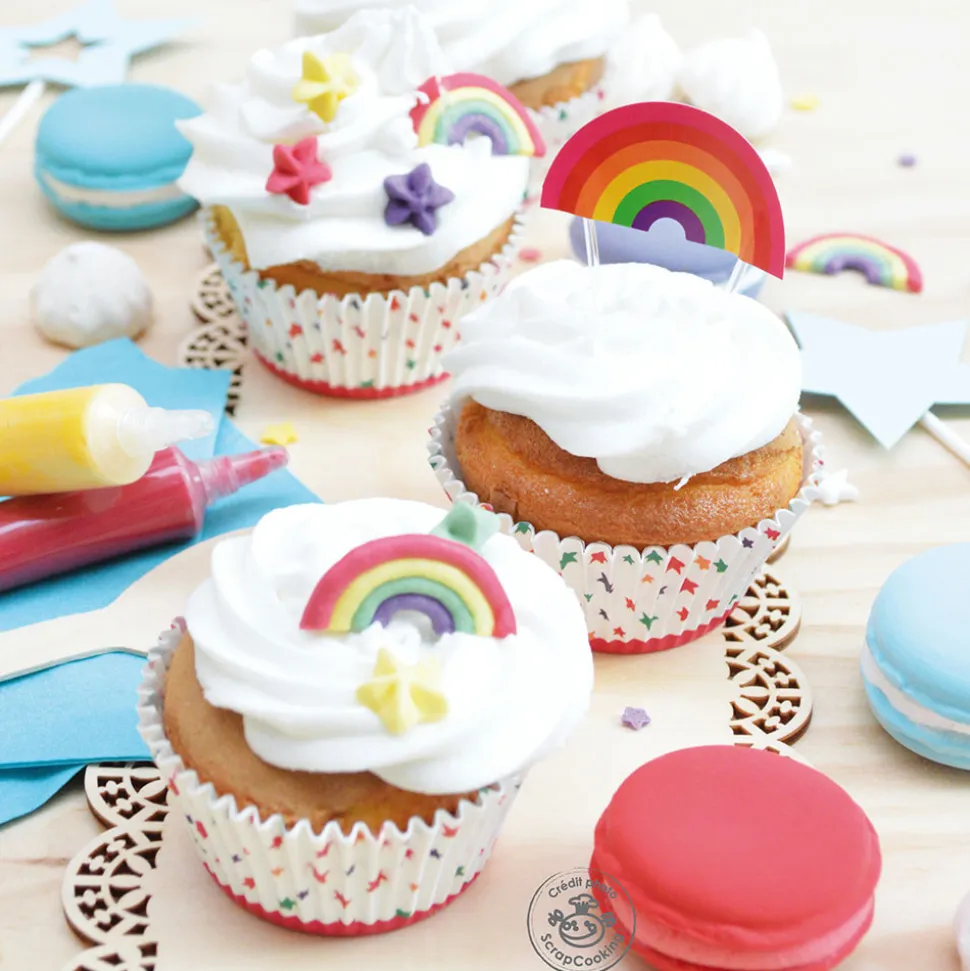 Décosucres rainbow