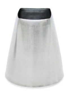 Douille carrée lisse en inox