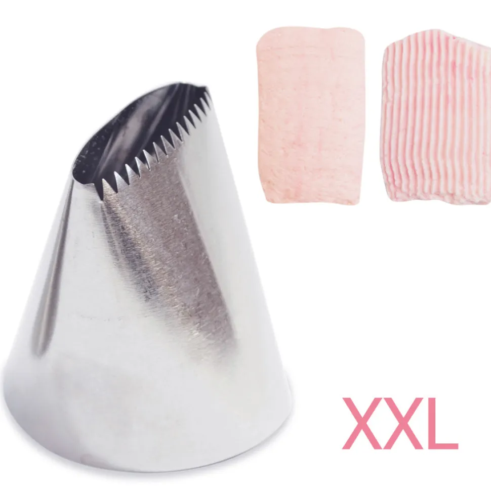 Douille XXL glaçage et buche en inox