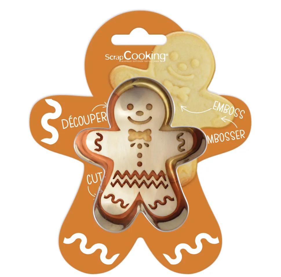 Emporte-pièce et embosseur bois ginger