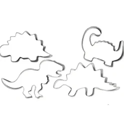 4 emporte-pièces inox Dino