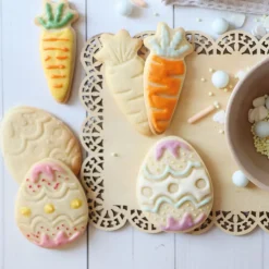 Emporte-pièces éjecteurs pour biscuits Pâques x2