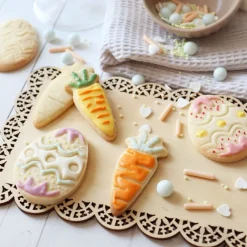 Emporte-pièces éjecteurs pour biscuits Pâques x2