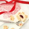 2 feuilles transfert pour bûche - Motif Noël