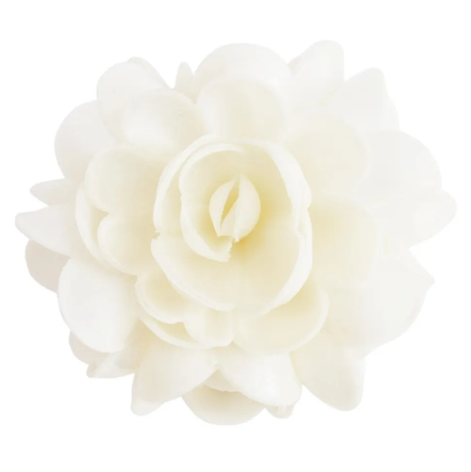 Fleur azyme blanche XXL env.10 cm