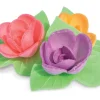 Fleurs azyme 6 mini roses corolles