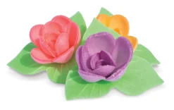 Fleurs azymes 8 mini roses corolles