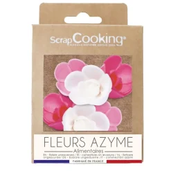 Fleurs azymes 6 roses
