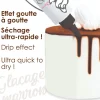 Glaçage marron goût choco - Drip cake