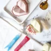Icing stylo irisé rose pour décorer gâteaux et biscuits