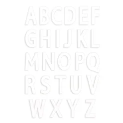 Kit letter cake - 26 gabarits de lettres