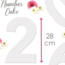 Kit number cake - 9 gabarits chiffres