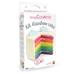 Kit rainbow cake