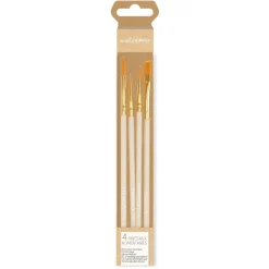 Lot de 4 pinceaux alimentaires
