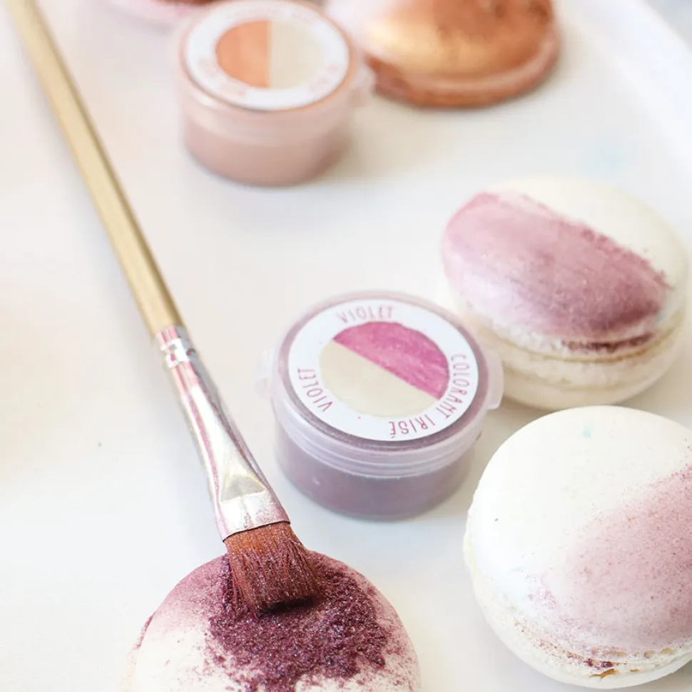 Mini colorants alimentaires de surface irisés (9 Coloris)
